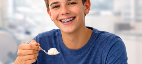 what can and can t eat with braces